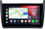 Магнитола для Volkswagen Polo 2009-2020 (рамка черная глянцевая) - CanBox 9-0490 Android 10, 8-ядер, SIM-слот