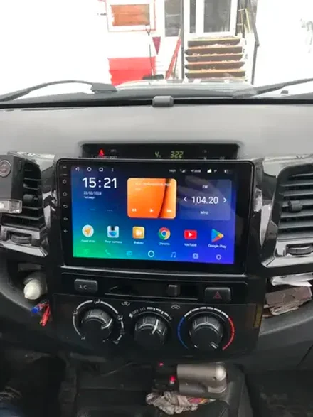 Магнитола для Toyota Hilux 2012-2015 - Vaycar VA77-1143 на Android 13, 8-ядер, 2Гб-32Гб, 4G SIM-слот