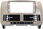 Магнитола для Lexus RX 2003-2009, Toyota Harrier XU30 2003-2013 (ШГУ монохром, рамка серо-бежевая) - Teyes LUX ONE 360 монитор 12.3" 2K QLED на Android 10, Быстрая, CarPlay, 4G SIM-слот, 4 камеры в комплекте