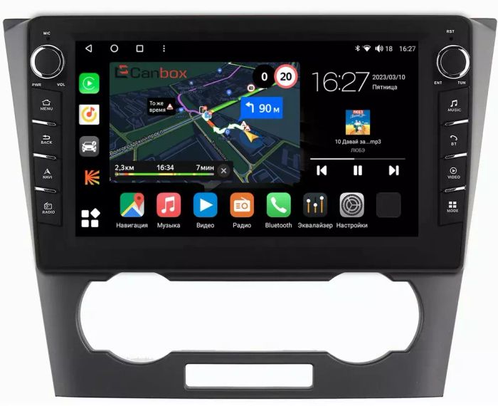 Магнитола для Chevrolet Epica 2006-2012 - Canbox 9-553 Android 10, Быстрая, CarPlay, 4G SIM-слот