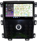 Магнитола для Ford Edge 2010-2015 - Kuberg SF-9065-C (рамка 9") QLed+2K, Android 13, TS20, CarPlay, 4G SIM-слот