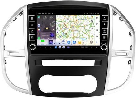 Магнитола для Mercedes-Benz Vito 2014+ - Kuberg OL-1946 (кнопки и крутилки) Android 13, TS20, 6+128Гб, CarPlay, 4G SIM-слот