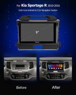 Магнитола для KIA Sportage 2010-2016 - Kuberg OL-9735 QLed, Android 13, Быстрейшая, CarPlay, SIM-слот