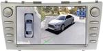 Магнитола для Toyota Camry 2006-2011 XV40 (рамка с крутилками) - Teyes CC3-2K-360 на Android 10, Быстрая, 2K QLED, CarPlay, 4G SIM-слот, 4 камеры в комплекте