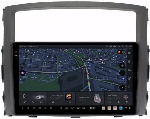 Магнитола для Mitsubishi Pajero 4 2006-2022 - Kuberg OL-9566 QLed+2K, Android 13, UIS7870 (DUDU7), CarPlay, SIM-слот