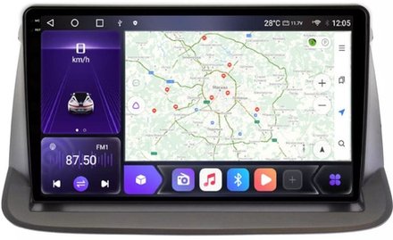Магнитола для Honda Stepwgn 3 2005-2009 - Kuberg SF-9019 QLed+2K, Android 12, TS10, CarPlay, 4G SIM-слот