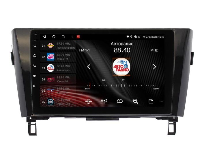Магнитола для Nissan X-Trail T32, Qashqai J11 2014-2022 (маленькая рамка) - Vaycar VA51-0665 на Android 13, Быстрая, 4G SIM-слот