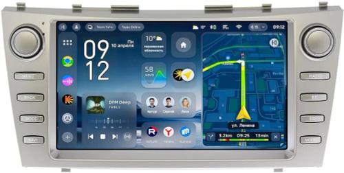 Магнитола для Toyota Camry 40 2006-2011 (рамка с крутилками) - Teyes CC4-PRO монитор 9.5" 2K QLED на Android 13, Snapdragon 778G, ИИ, CarPlay, DSP, 4G SIM-слот
