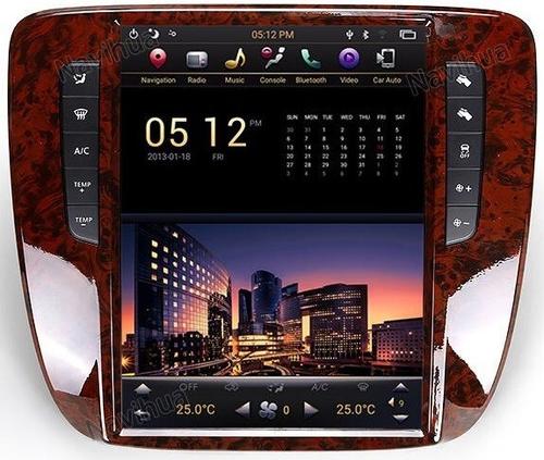 Магнитола для Chevrolet Tahoe 2006-2014 - Kuberg NH-1204 ("Тесла-Стиль") на Android 9, 6-ТУРБО ядер и 4ГБ-32ГБ