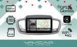 Магнитола для KIA Sorento Prime UM 2015-2020 (рамка большая) - Vaycar VA27-0442-2K на Android 13, Быстрая, 2K QLED, CarPlay, 4G SIM-слот