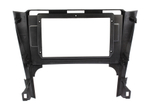 Комплект рамки с разъёмами 10" Toyota Camry 50 2011-2014 чёрная+серебро
