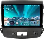 Магнитола для Mitsubishi Outlander XL, Peugeot 4007, Citroen C-Crosser (перфорированная рамка) - Teyes CC4 монитор 9.2" 2K QLED на Android 14, Быстрейшая, Snapdragon 680, DSP, CarPlay, 4G SIM-слот