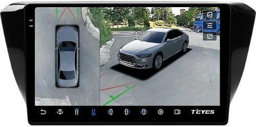 Магнитола для Skoda Superb B8 2015+ (без штатного усилителя) - Teyes CC3-2K-360 на Android 10, 2K QLED, 6Гб+128Гб, CarPlay, 4G SIM-слот, 4 камеры в комплекте