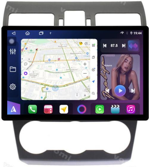 Магнитола для Subaru Forester 4 2012-2015, Impreza 4, XV (без штатной КЗВ) - FarCar BX877 монитор 13" 2K QLED на Android 13, TS10, 6+128, CarPlay, 4G SIM-слот