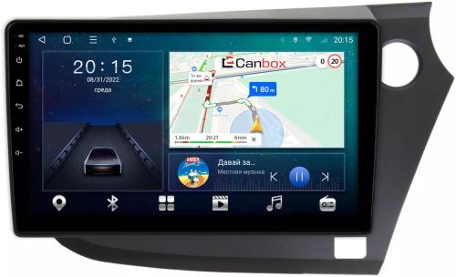Магнитола для Honda Insight 2 2009-2014 (правый руль) - CanBox 9-304 Android 10, SIM-слот