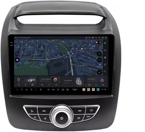 Магнитола для KIA Sorento 2012-2020 (климат на штатном экране) - Kuberg OL-9794-2 QLed+2K, Android 13, UIS7870 (DUDU7), CarPlay, SIM-слот