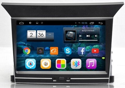Магнитола для Honda Pilot 2 2008-2015 (поддержка штатного усилителя) - Kuberg DABT-3706-HIFI на Android 10, ТОП процессор, 6+128Гб, CarPlay, 4G SIM-слот