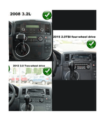 Комплект рамки с разъёмами 9"+can VW Multivan 2003-2015, Caravelle/Transporter 2003-2009(острые углы)