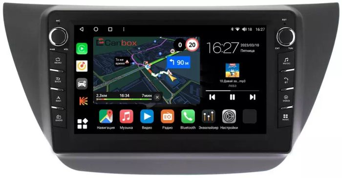 Магнитола для Mitsubishi Lancer 9 (CS), Cedia, Evolution 7-9 (CT) - Canbox 9099 Android 10, ТОП процессор, CarPlay, 4G SIM-слот