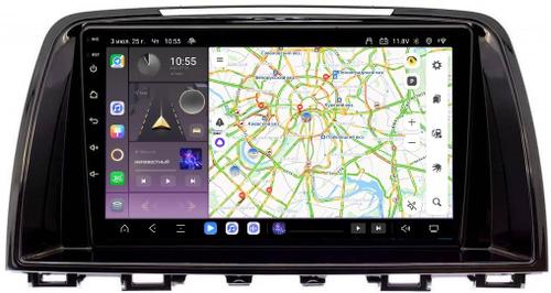 Магнитола для Mazda 6 2012-2014 - Kuberg QLed, Android 13, TS20, CarPlay, SIM-слот