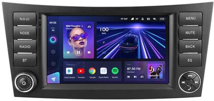 Магнитола для Mercedes-Benz E (W211) 2002-2010, CLS W219 - Teyes CC3 дисплей 7" QLED на Android 10, ТОП процессор, CarPlay, 4G SIM-слот
