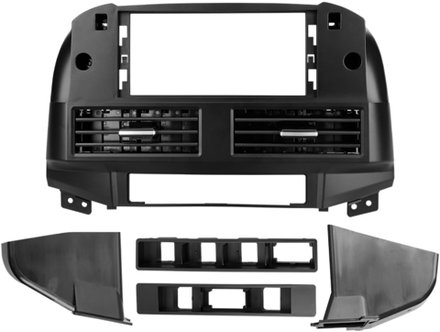Магнитола для Hyundai Santa Fe 2 2006-2012 (рамка LUX) - FarCar монитор 12.3" 2K QLED на Android 14, TS10, CarPlay, 4G SIM-слот