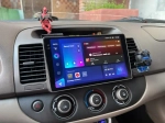 Магнитола для Toyota Camry 30 2001-2006 (рамка черная) - Teyes CC3-2K-360 монитор 9.5" 2K QLED на Android 10, 6Гб+128Гб, CarPlay, 4G SIM-слот, 4 камеры в комплекте
