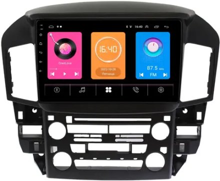Магнитола для Lexus RX300 U10, Toyota Harrier 1 1997-2003 (взамен монохрома) -  GT9-9218 на Android 10, 2ГБ-16ГБ