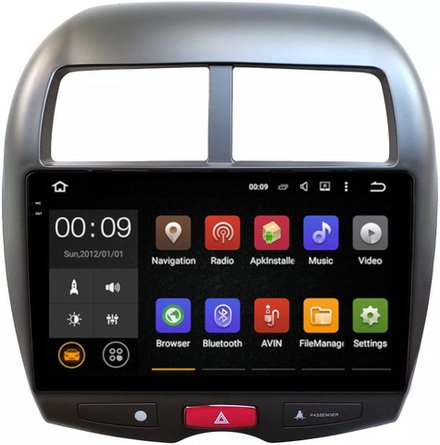 Магнитола для Mitsubishi ASX, Peugeot 4008, Citroen C4 Aircross 2010-2016 - AIROC 2K RX-2614 Android 13, QLed+2K, ТОП процессор, 8/128, CarPlay, SIM-слот