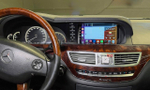 Магнитола для Mercedes-Benz S-класс W221 2005-2009, CL C216 (NTG 3.0) - Teyes CC3 на Android 10, QLED, ТОП процессор, 4Гб+32Гб, CarPlay, 4G SIM-слот