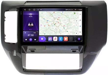 Магнитола для Nissan Patrol 2004-2010 - Kuberg SF-9270 QLed+2K, Android 12, TS10,  CarPlay, 4G SIM-слот