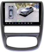 Магнитола для Renault Duster 1 2010-2015 - FarCar BX3050M-360 монитор 9.5" 2K QLED на Android 13, Быстрая, CarPlay, 4G SIM-слот, 4 камеры в комплекте