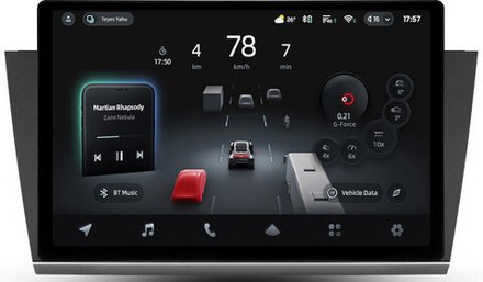 Магнитола для Subaru Legacy 6, Outback 5 2014-2020 - Teyes CC4-PRO монитор 13" 2K QLED на Android 13, Snapdragon 778G, ИИ, CarPlay, DSP, 4G SIM-слот