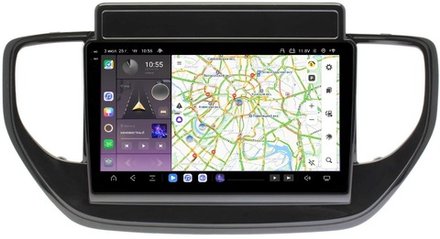 Магнитола для Hyundai Solaris 2 2020-2022 (штатная навигация) - Kuberg OL-9714 QLed+2K, Android 13, TS20, CarPlay, 4G SIM-слот