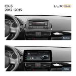 Магнитола для Mazda CX-5 2011-2017 - Teyes LUX ONE монитор 12.3" 2K QLED на Android 10, Быстрая, CarPlay, 4G SIM-слот