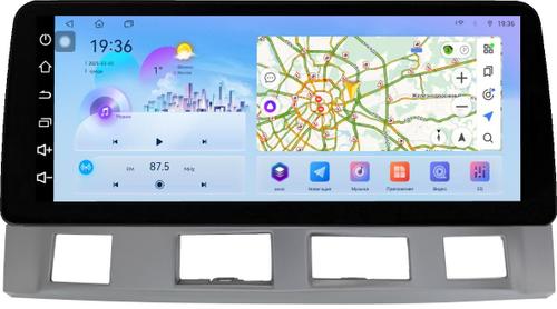 Магнитола для Toyota Estima 3 2006-2019 (без JBL, рамка LUX) - FarCar монитор 12.3" 2K QLED на Android 14, TS10, CarPlay, 4G SIM-слот