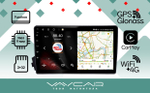Магнитола для SsangYong Actyon 2005-2010, Kyron, Actyon Sports 2006-2016 - Vaycar VA69-0158 на Android 13, 8-ядер, 2Гб-32Гб, 4G SIM-слот