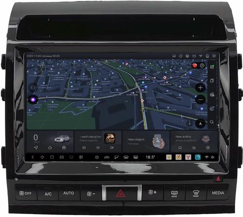 Магнитола для Toyota Land Cruiser 200 2007-2015 (климат на ШГУ) - Kuberg SF-1620-3-ABC QLed+2K, Android 13, UIS7870 (DUDU7), CarPlay, SIM-слот