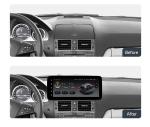 Магнитола для Mercedes-Benz C-класс W204 2007-2011 (взамен бардачка) - Teyes LUX ONE 360 монитор 12.3" 2K QLED на Android 10, Быстрая, CarPlay, 4G SIM-слот, 4 камеры в комплекте