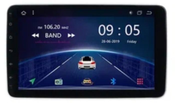 2DIN магнитола с поворотным экраном 10.1" - Kuberg OL-1008-D на Android 10, Быстрая, CarPlay, 4G SIM-слот