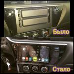 Магнитола для Toyota Fortuner 2015-2022, Corolla 2016-2018 - Airok RD-1115D на Android 9