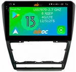 Магнитола для Skoda Octavia A5 2004-2013 - Airoc 2K AU-3202B (черная)на Android 13, Быстрейшая, SIM-слот