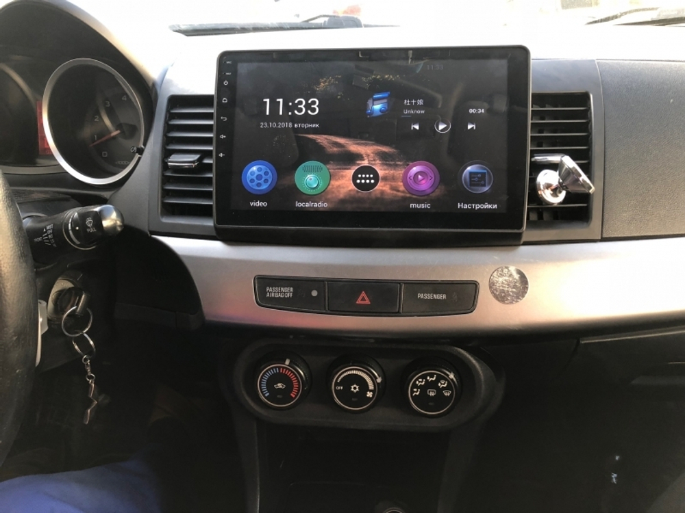 Магнитола для Mitsubishi Lancer X 2007-2016 (рамка 10) - Teyes CC3L на Android 10, 8-ядер, CarPlay, 4G SIM-слот