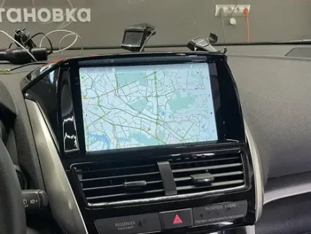 Магнитола для Mitsubishi Eclipse Cross 2018-2022 (ШГУ под козырьком) - Kuberg OL-1570 QLed, Android 13, TS20, CarPlay, SIM-слот
