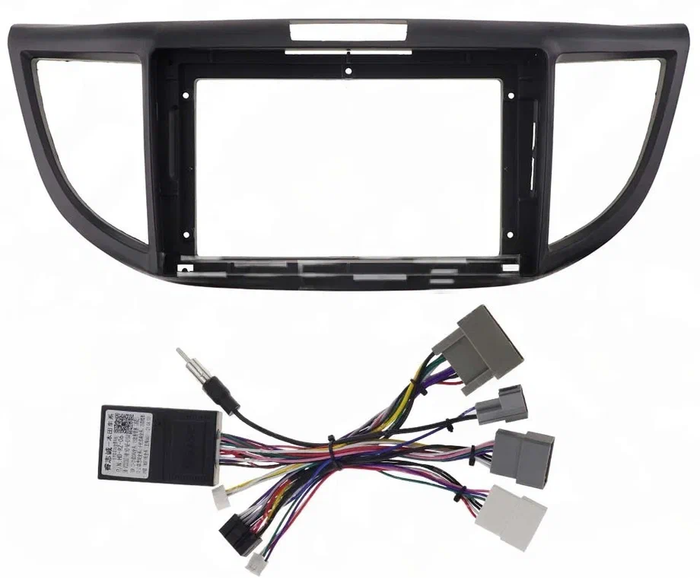 Магнитола для Honda CR-V 4 2012-2016 (большая рамка) - Kuberg QLed, Android 13, Быстрейшая, CarPlay, SIM-слот