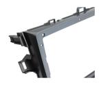 Комплект рамки с разъёмами 9" Toyota Corolla Axio, Fielder 2006-2013 (антрацит) MFB дисплея