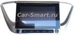 Магнитола для Hyundai Solaris 2 2017-2022, Solaris HS 2024+ - Kuberg KR-8122-S10 (с DVD, кнопками и крутилками) Android 10, ТОП Процессор, 4ГБ-64ГБ, 4G SIM-слот