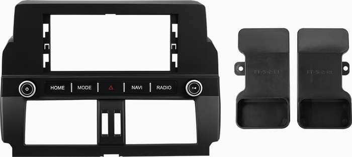 Магнитола для Toyota Land Cruiser Prado 150 2013-2017 (рамка LUX) - FarCar монитор 12.3" 2K QLED на Android 14, Быстрая, CarPlay, 4G SIM-слот
