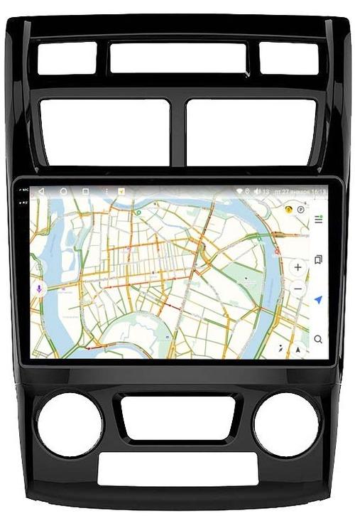 Магнитола для KIA Sportage 2008-2010 (рестайлинг) - Vaycar VA27-0023-2K на Android 13, 8-ядер, 2K QLED, ТОП процессор, CarPlay, 4G SIM-слот