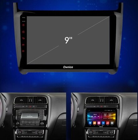 Магнитола для Volkswagen Polo 2009-2020 - Kuberg OL-9903 IPS, Android 10, 8 ядер (TS18), 4G SIM-слот